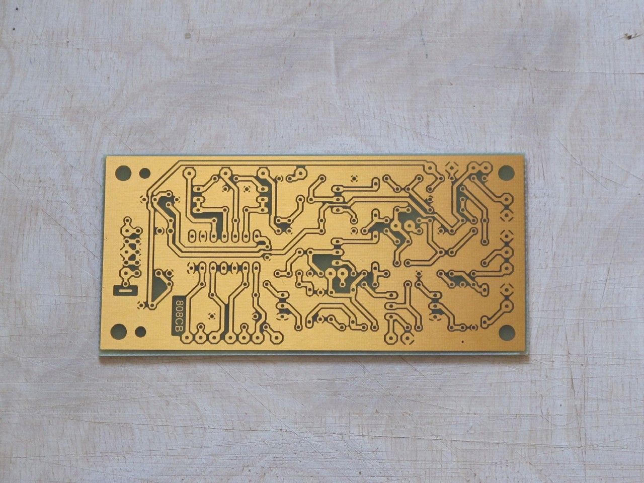 CB808 etched PCB