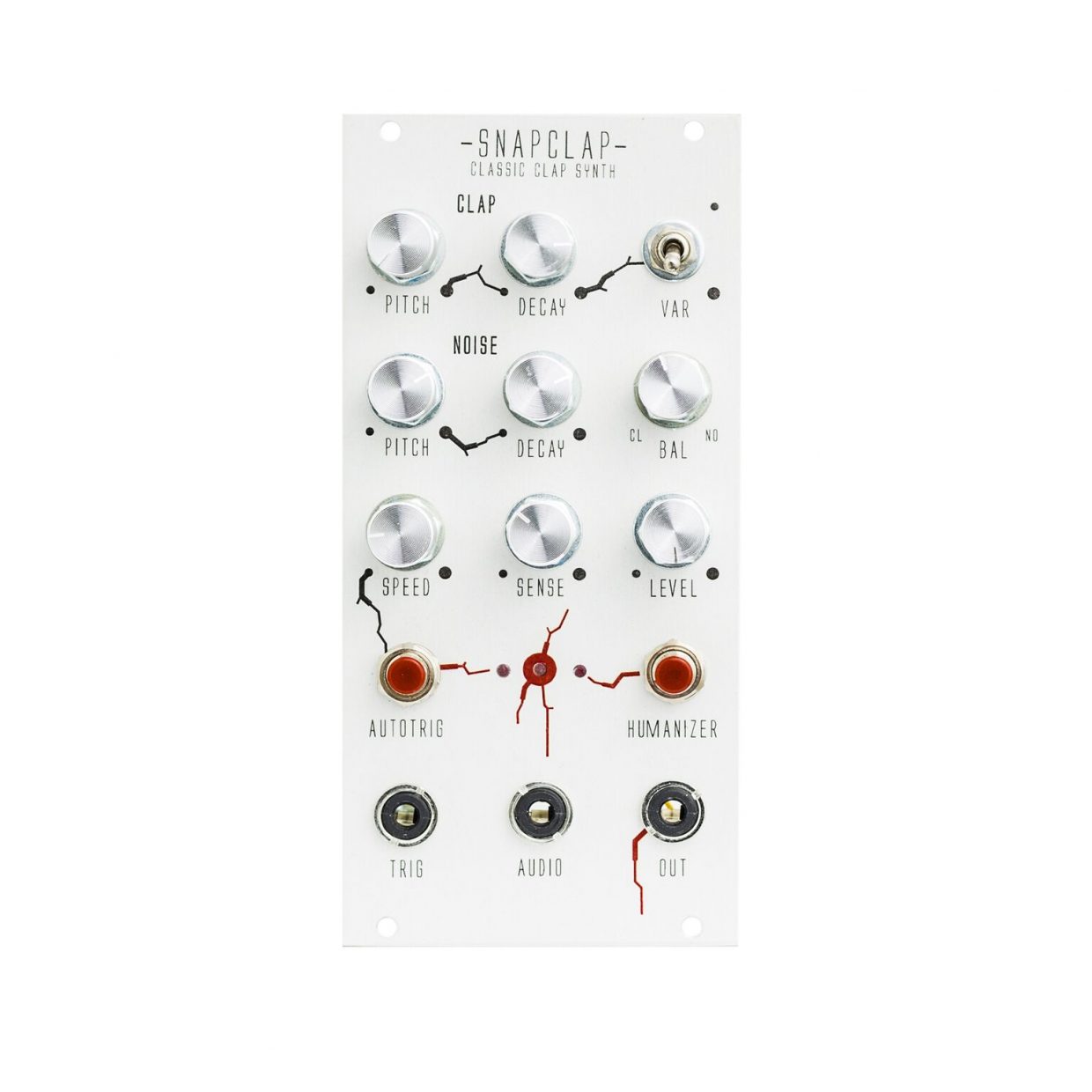 Modular synth power supply SyntherJack