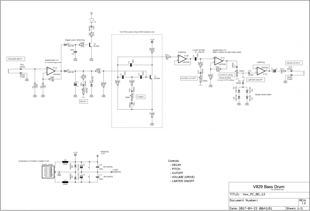 Kraft Drum SyntherJack