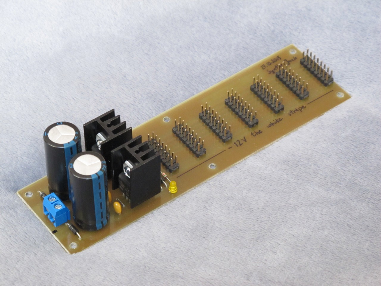 Simple module. DIY Power Eurorack. Modular Synth Box. 1979 Mini gan Pet 103 PCBS and schematics for a Vintage Electronic Synth. Te Electronics 170m3415.