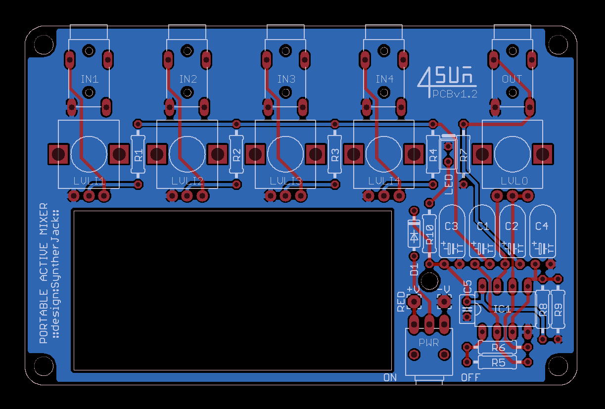 すので XWWDP 4 Ways Stereo Mixer Board Audio Source Reverberator Driver ...