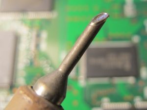 Miniwave solder iron tip
