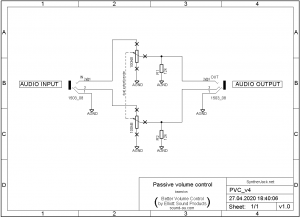 Passive Volume Control complex schematic