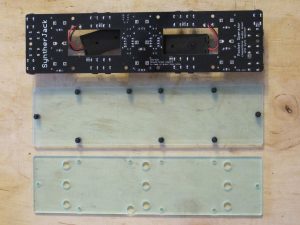 PCB with plexi panels