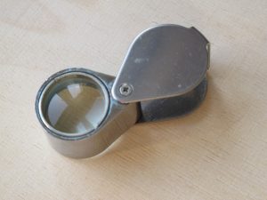 Photo of magnifing glass